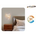 APPLIQUE LAMPADA LED A SPIRALE MOTAGGIO A PARETE 10W COLORAZIONE LUCE 3IN1 CCT