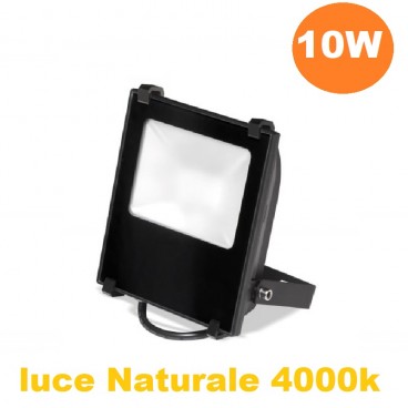 FARO FARETTO LED 10W LUCE NATURALE DA ESTERNO IP65 VETRO OPALE NOBILE ILLUMINAZIONE