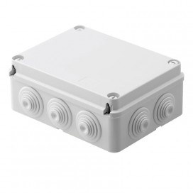 Cassetta Gewiss esterna con gommini IP55,190x140x70 GW44007