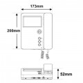 URMET VIDEOCITOFONO 1750/1 A COLORI 2VOICE BIANCO