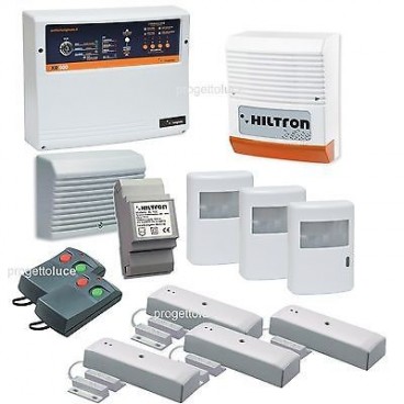 Antifurto allarme hiltron kit wireless senza fili centrale via radio ... Antifurto senza fili prezzi