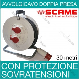 AVVOLGICAVO INDUSTRIALE PLUS 2PR/1SP 380V 4X2,5 MT 30 - SCAME ART 746.3010-091