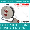 AVVOLGICAVO INDUSTRIALE PLUS 2PR/1SP 380V 4X2,5 MT 30 - SCAME ART 746.3010-091