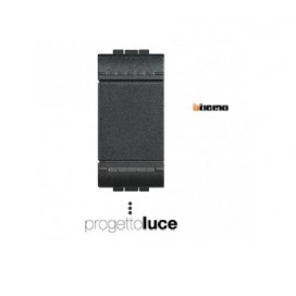 BTICINO L4005N PULSANTE 1P NO 10A 250V ANTRACITE