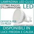 LAMPADINA FARETTO LED GU10 5W V-TAC LAMPADA SPOT GU10 BULBO FARO