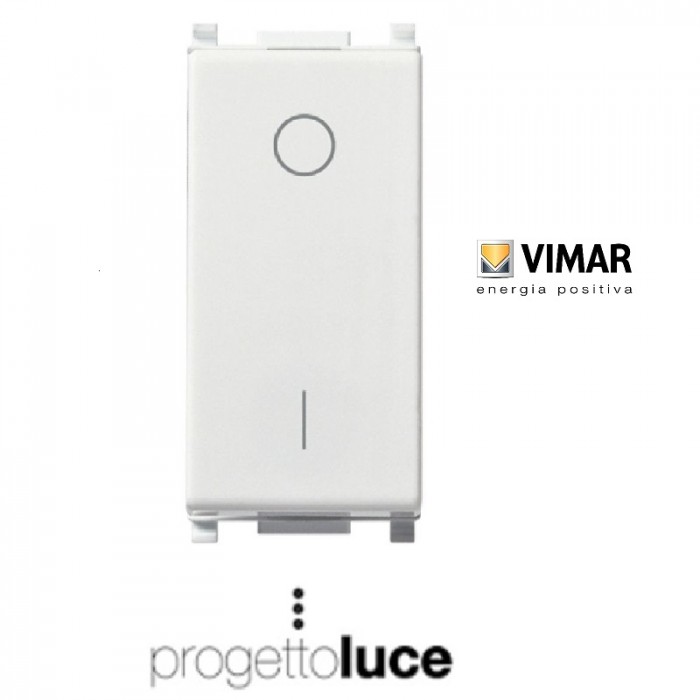 Vimar 14015 Interruttore 2P Bianco 