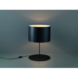 Karboxx lampada da tavolo Half Moon nero/arancione