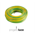 CAVO CORDINA UNIPOLARE 2,5mmq CPR FS17 GIALLO VERDE 100MT